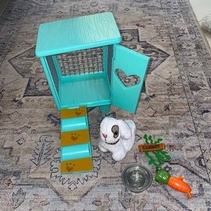 American Girl Carrot with hutch